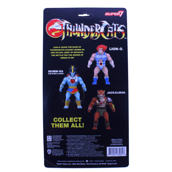 Thundercats Vintage Collection Jackalman | Super7 14 cm Figur | Neu & OVP